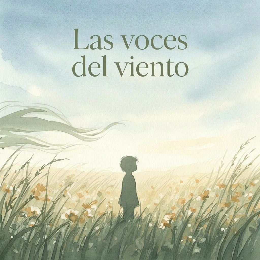 Contraportada del libro Las Voces del Viento