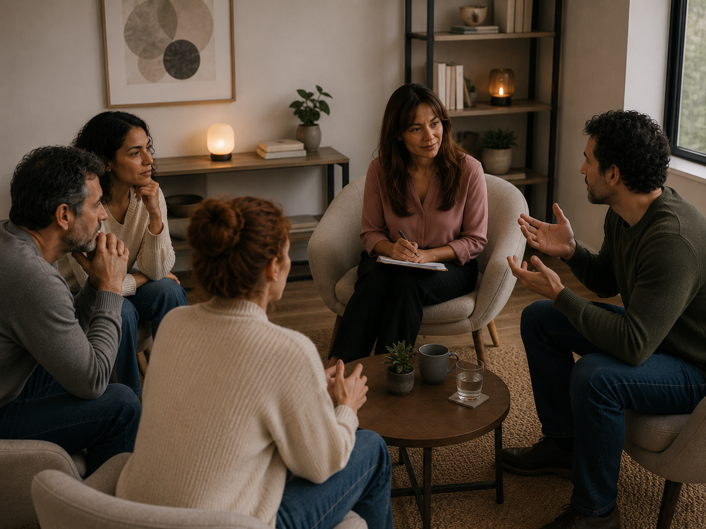 Encuentro terapéutico con familias